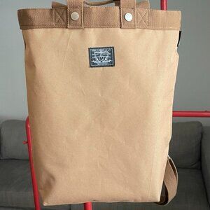 Rootote Tan 2-Way Tote - Tan/Khaki - Made in Japan